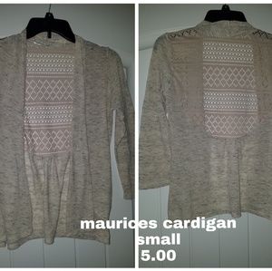 Maurices cardigan size small